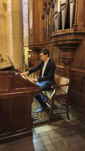 Aymeric Guilbaud à l'orgue Debierre de N-D-de-Toutes-Joies