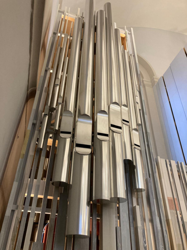 Détail du buffet du Temple de Montpellier